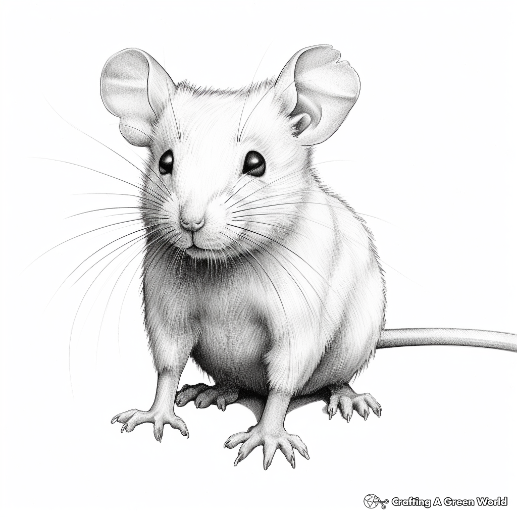 How to Draw a Rat (Rodents) Step by Step | DrawingTutorials101.com