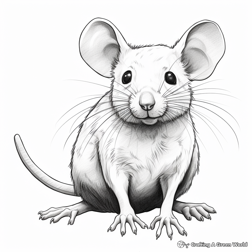 Rat Painting by Alan Michael | Saatchi Art