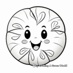 Realistic Sand Dollar Coloring Pages 3
