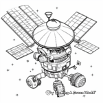 Realistic Spacecraft and Satellite Coloring Pages 2