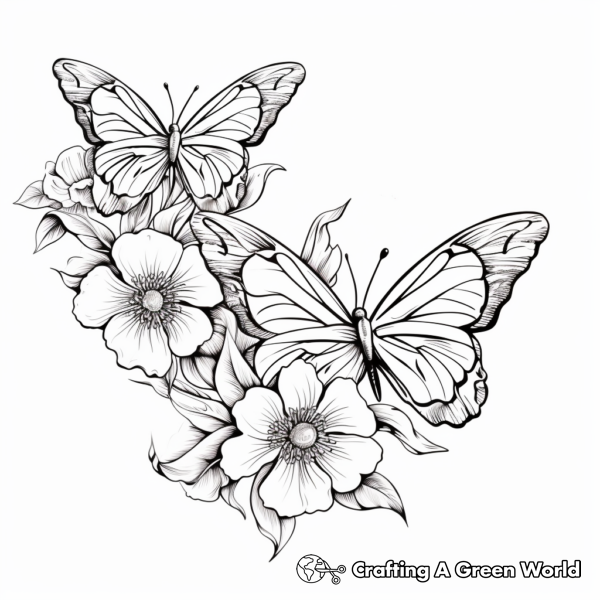 Spring Coloring Pages For Adults - Free & Printable!