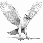 Realistic Turkey Vulture Coloring Pages 2
