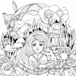 Religious Holiday Themed Coloring Pages 4