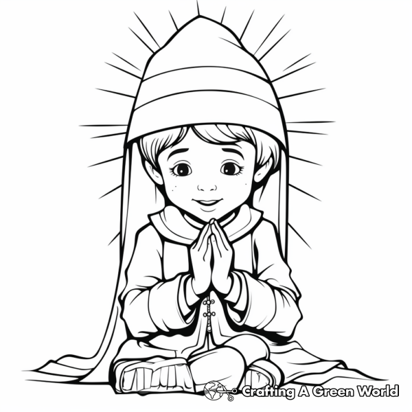 Pilgrim Coloring Pages - Free & Printable!