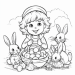 Religious Themed Easter Coloring Pages 3