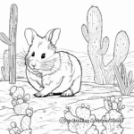 Roborovski Hamster Coloring Pages: A Desert Native 2