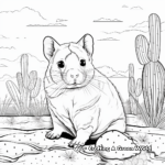 Roborovski Hamster Coloring Pages: A Desert Native 3