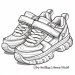 Running Shoe Design Inspiration Coloring Sheets 2