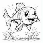 Sablefish also Known as Black Cod Coloring Pages 4