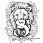 Safari Inspired Letter S Coloring Pages 2