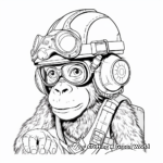 Safety Helmet and Goggles Coloring Pages 3