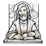 Saint Paul and the Holy Spirit Coloring Pages 3