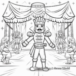 Scenes from Nutcracker Ballet Coloring Pages 3