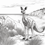 Scenic Kangaroo Island Coloring Pages 3