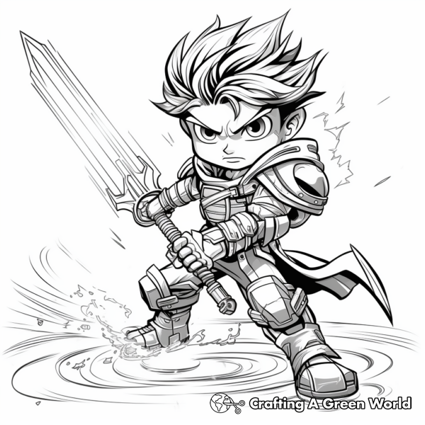 Sword Coloring Pages - Free & Printable!