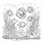 Sea Life Themed Pixel Coloring Pages 3