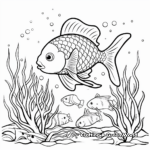 Sea Life Themed Pixel Coloring Pages 4
