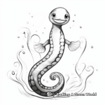 Sea Snake Coloring Pages for Ocean Lovers 3