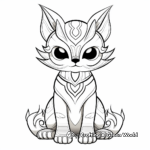 Shadowy Nocturnal Fox Coloring Pages 4