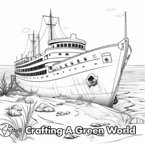 Realistic Ocean Coloring Pages - Free &amp; Printable!