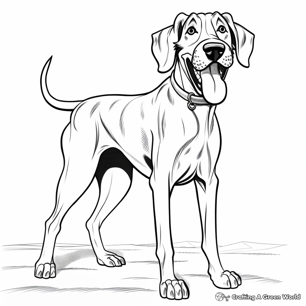 Great Dane Coloring Download Sketch Coloring Page Great Dane Coloring Download Sketch Coloring Page