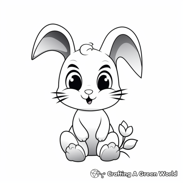 Bunny Coloring Pages - Free & Printable!