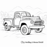 Simple Car Coloring Pages for Toddlers 4