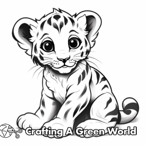 Clouded Leopard Coloring Pages - Free &amp; Printable!