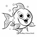 Simple Cod Fish Coloring Pages For Children 3