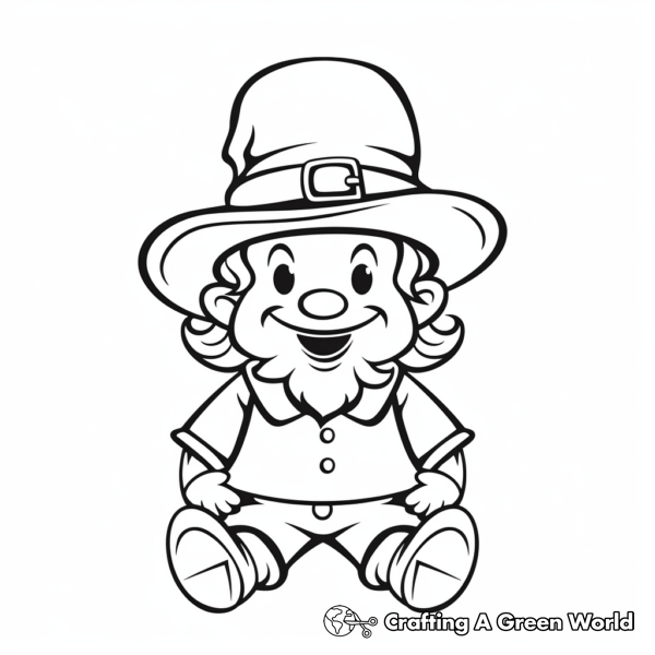 Leprechaun Coloring Pages - Free &amp; Printable!