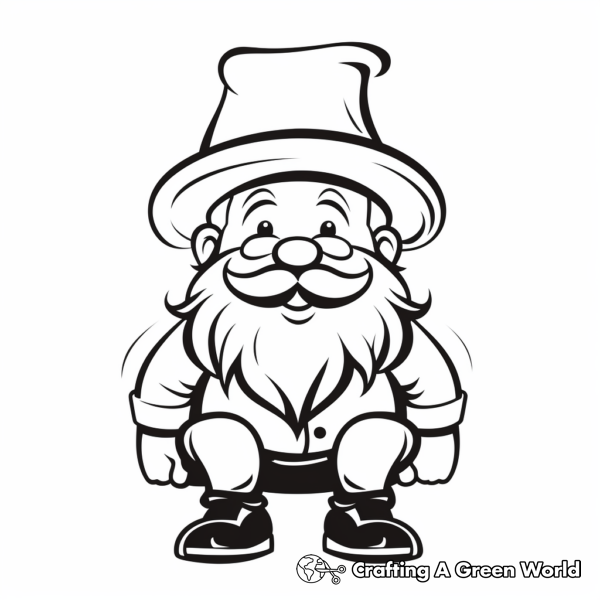 Leprechaun Coloring Pages - Free &amp; Printable!