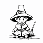 Simple Pilgrim Coloring Pages for Young Children 4