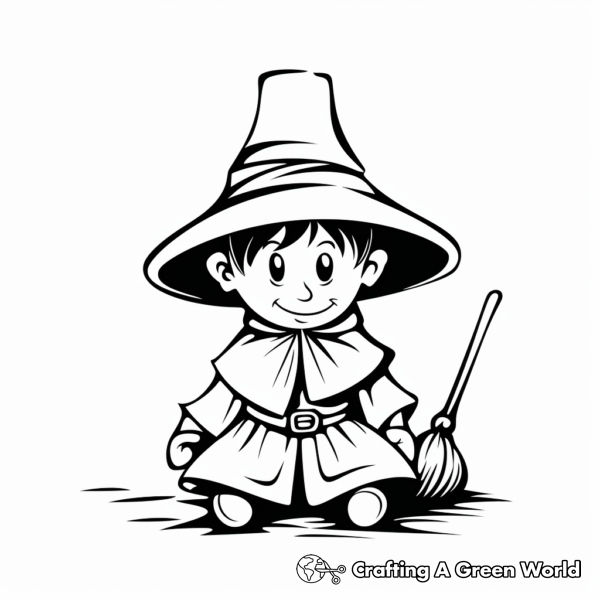 Pilgrim Coloring Pages - Free &amp; Printable!