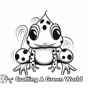 Poison Dart Frog Coloring Pages - Free &amp; Printable!