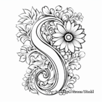 Simply Elegant Letter S Coloring Pages 1