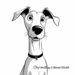 Sleek Doberman Pinscher Dog Show Coloring Pages 1