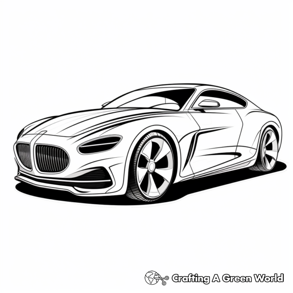 Cool Car Coloring Pages - Free & Printable!