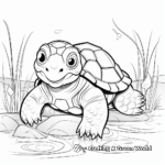 Snapping Turtle Coloring Pages 4