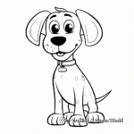 Snoopy the Beagle Coloring Pages 2