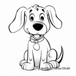 Snoopy the Beagle Coloring Pages 3