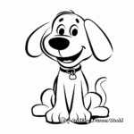 Snoopy the Beagle Coloring Pages 4