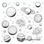 Solar System Formation Coloring Pages 2