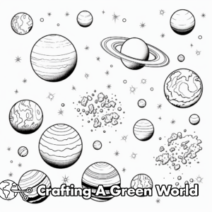 Solar System Nasa Coloring Pages - Free &amp; Printable!
