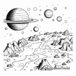 Solar System Formation Coloring Pages 3