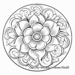 Sophisticated Mandala Coloring Pages for Adults 3
