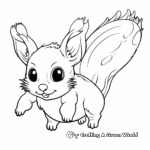 Southern Flying Squirrel Coloring Pages 2