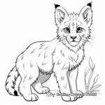 Spanish Lynx Coloring Pages for Spanish Learners 1