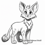 Spanish Lynx Coloring Pages for Spanish Learners 4