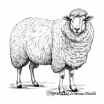 Spanish Raramuri Criollo Sheep Coloring Pages 4