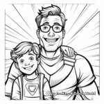 Special 'My Dad, My Hero' Coloring Pages 4